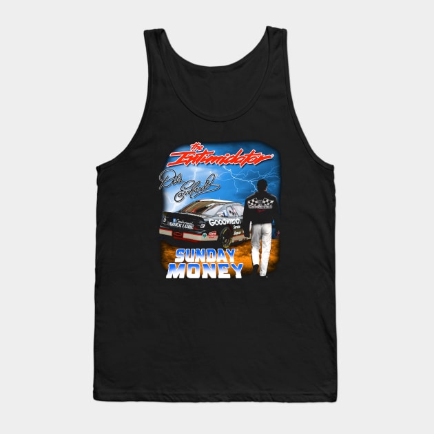 Dale Earnhardt Sunday Money Tank Top by ganisfarhan